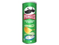 Pringles Zemiakové lupienky s príchuťou sour creme & onion 1x165 g