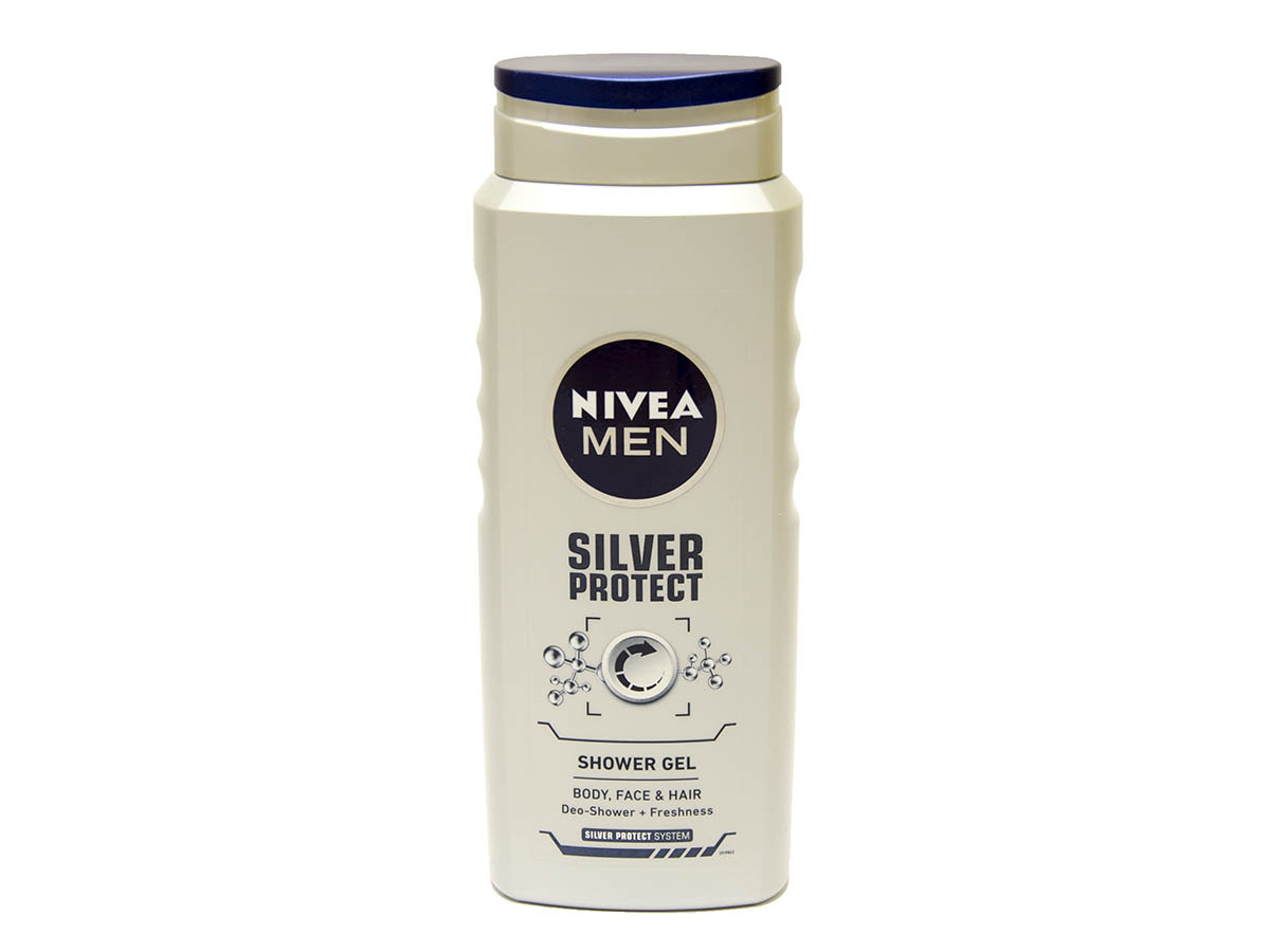 NIVEA Men Silver Protect sprchový gél pánsky 500 ml