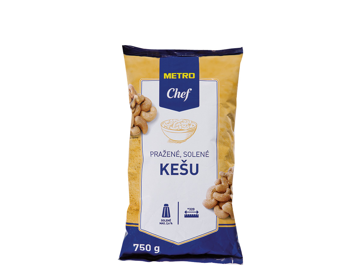 METRO Chef Kešu pražené solené 750 g