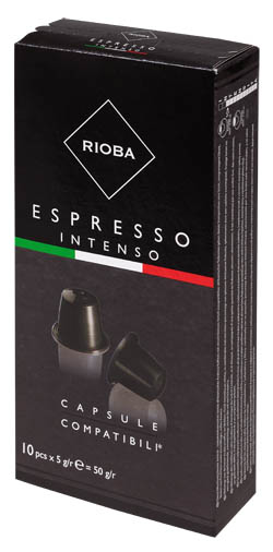 RIOBA Intenso kapsuly (10 x 5 g) 55 g