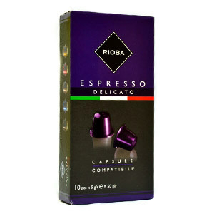 RIOBA Delicato kapsuly (10 x 5 g) 55 g