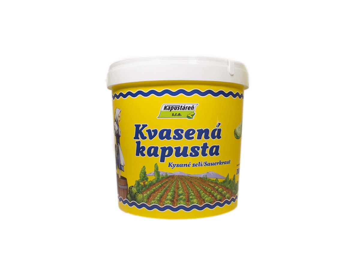 Kapusta kvasená SK 10 kg vedro