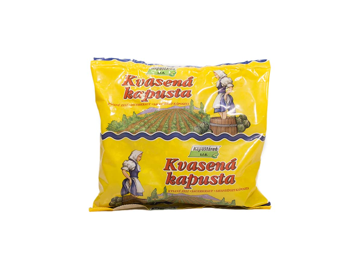 Kapusta kvasená SK 500 g PE vrecko