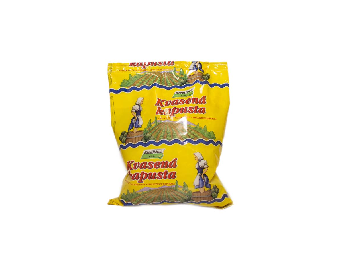 Kapusta kvasená SK 1 kg PE vrecko