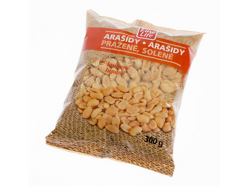 Fine Life Arašidy pražené solené 300 g