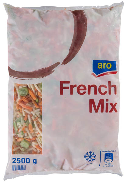 aro Francúzska zeleninová zmes mraz. 2,5 kg
