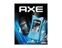 Axe Ice Chill darčeková sada (deodorant tuhý+sprchový gél) kazeta