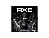 Axe Black darčeková sada (deodorant+sprchový gél+voda po holení) kazeta