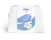 Dove Original darč.sada (šampón+sprch.gél+tel.mlieko+antiperspirant+mydlo) taška