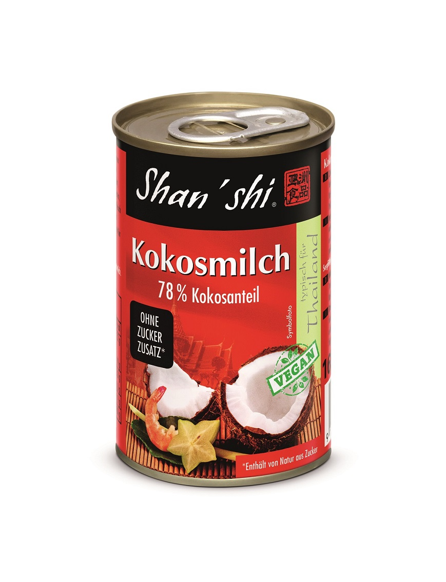 Shan'shi Kokosové mlieko 165 ml