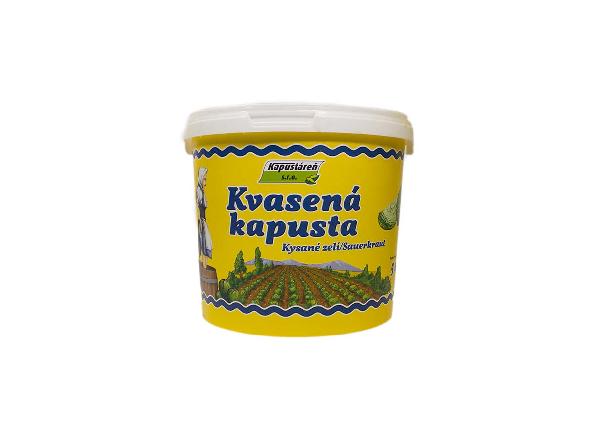Kapusta kvasená SK 5 kg vedro