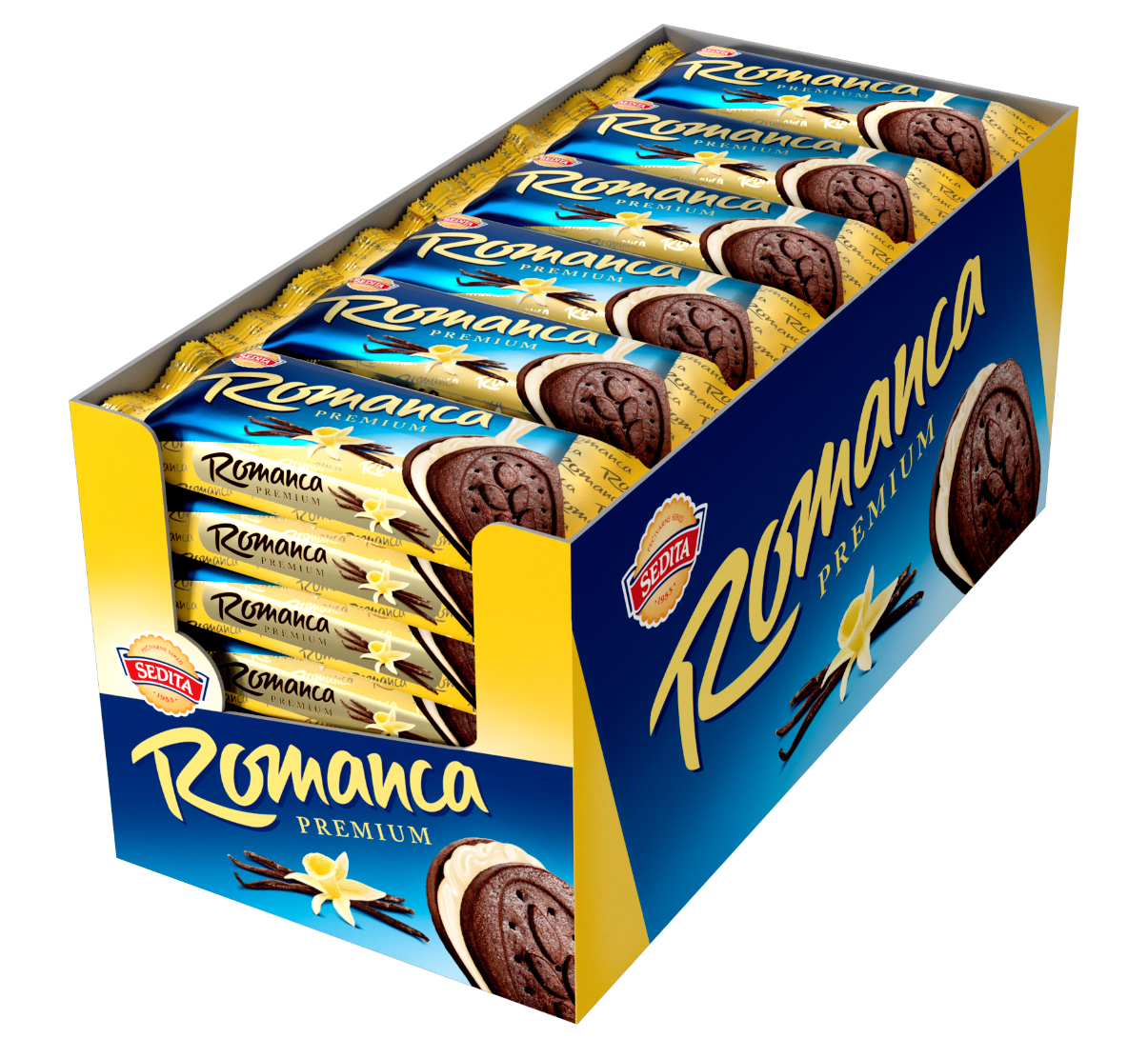 SEDITA Romanca premium vanilková 30 x 38 g