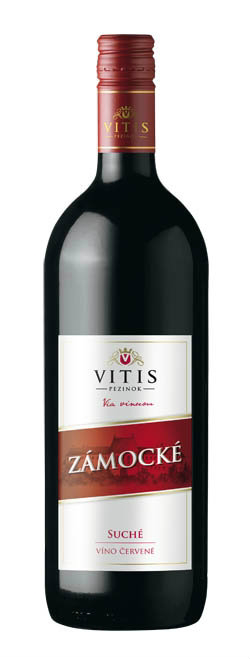 VITIS Zámocké suché červené 1 l