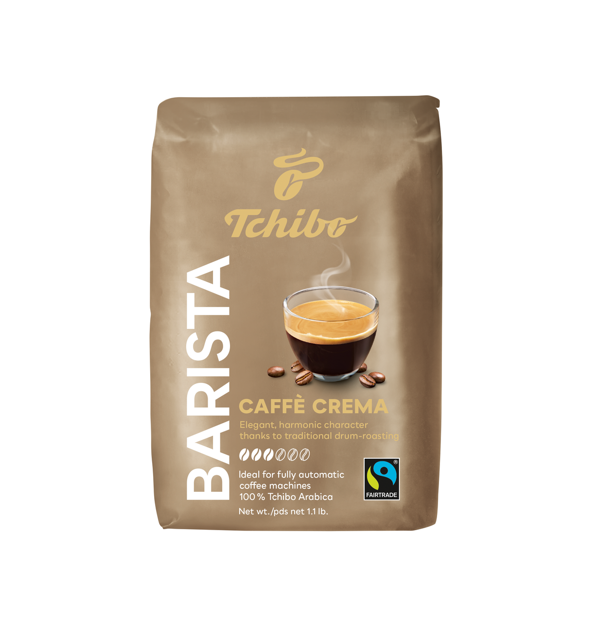 Tchibo BARISTA CAFFE CREMA káva zrnková 500 g