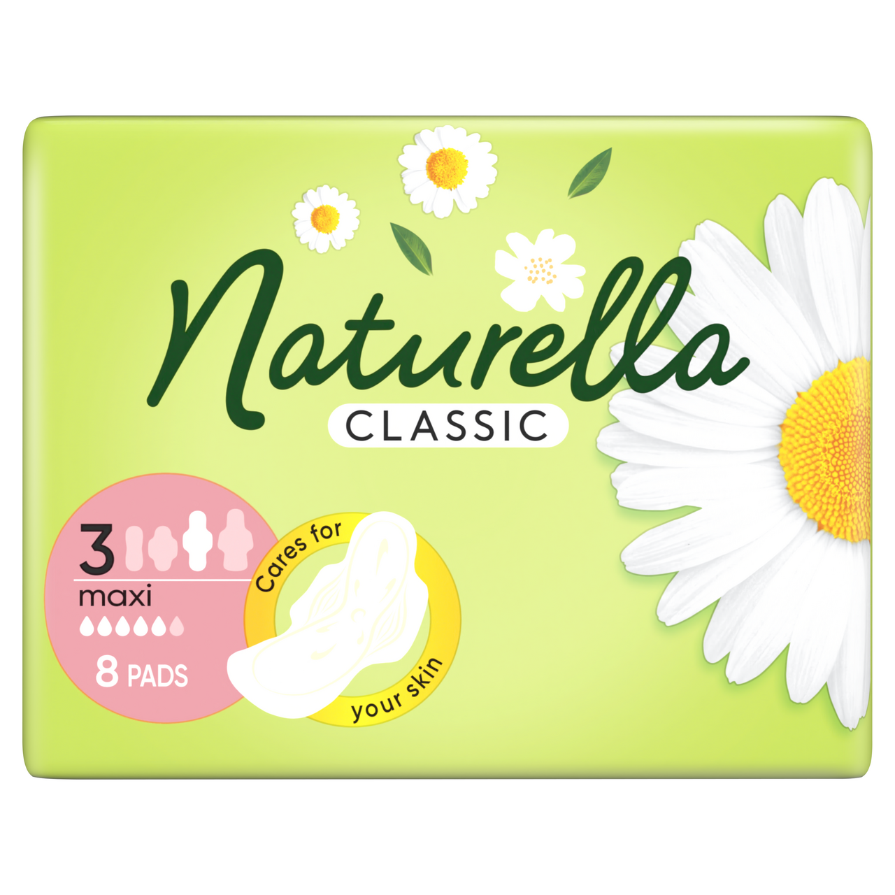 naturella classic maxi dámske vložky 8 ks