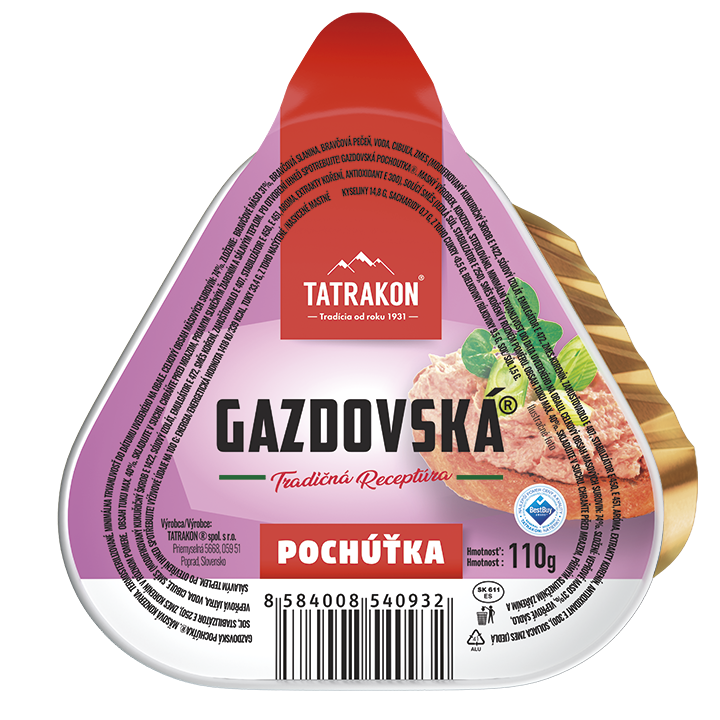 TATRAKON Gazdovská pochúťka 18 x 110 g