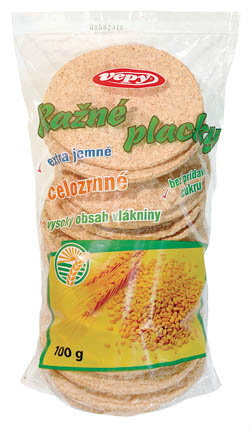 VEPY Placky ražné celozrnné 100 g