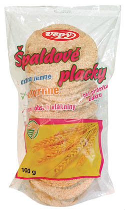 VEPY Placky špaldové celozrnné 100 g