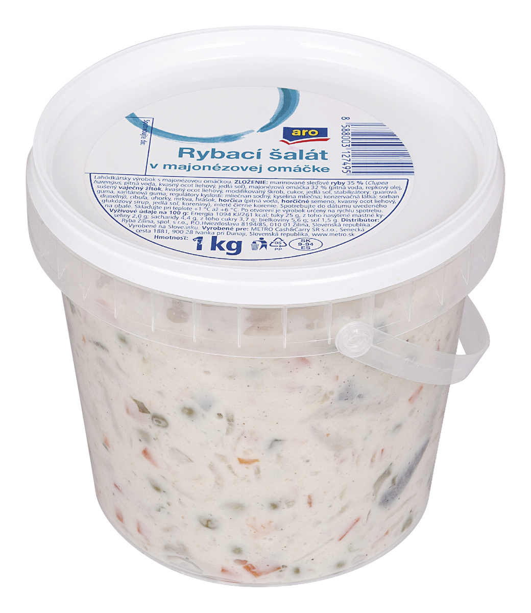 aro Rybací šalát v majonézovej omáčke chlad. 1 kg