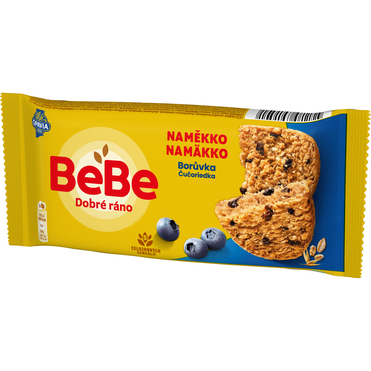 OPAVIA BeBe Dobré ráno na mäkko čučoriedka 14 x 50 g