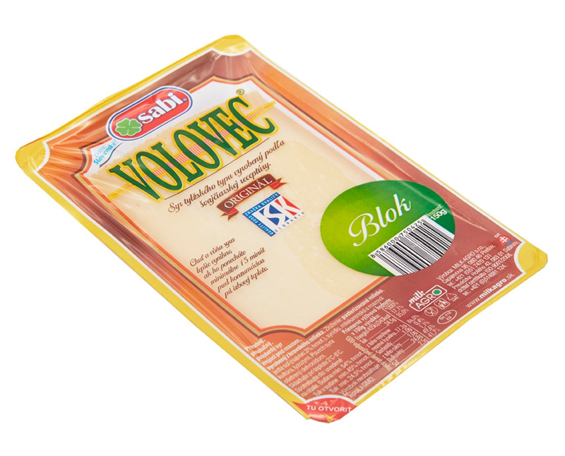 sabi Volovec prírodný zrejúci syr bloček chlad. 150 g