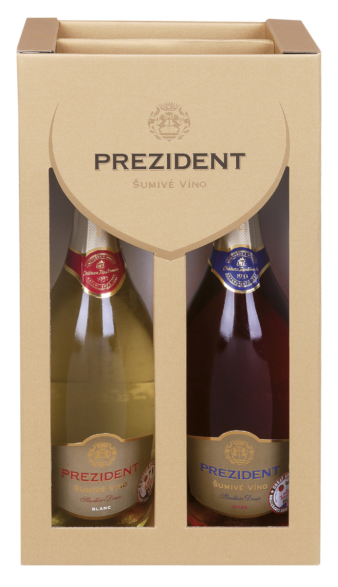 Château Topoľčianky PREZIDENT 2 x 750 ml duopack