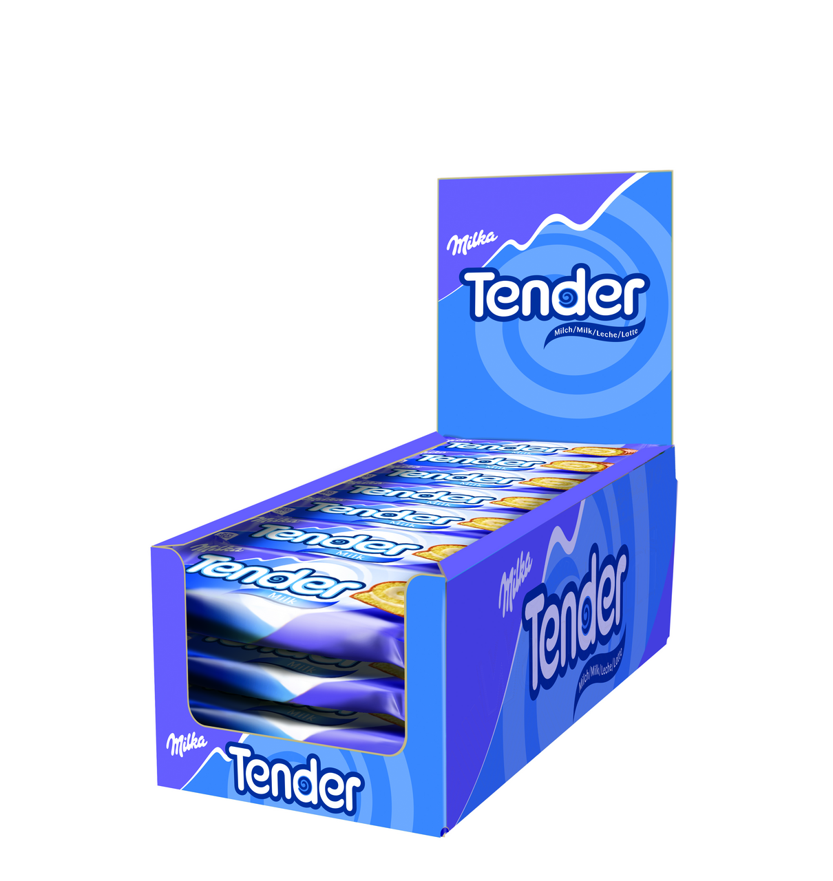 Milka Tender roláda mliečna náplň 21 x 37 g