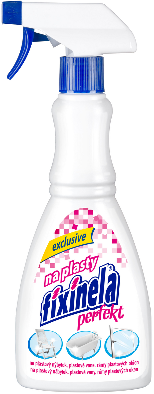 FIXINELA Perfekt Na plasty čistiaci prostriedok 2 x 500 ml