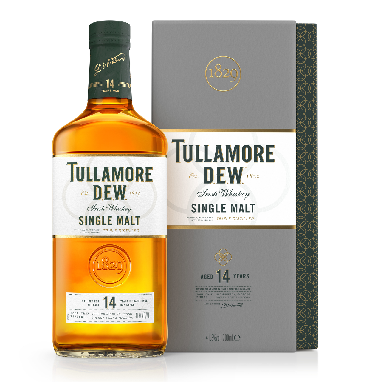 TULLAMORE Dew 14 y.o. whisky 41,3% 700 ml
