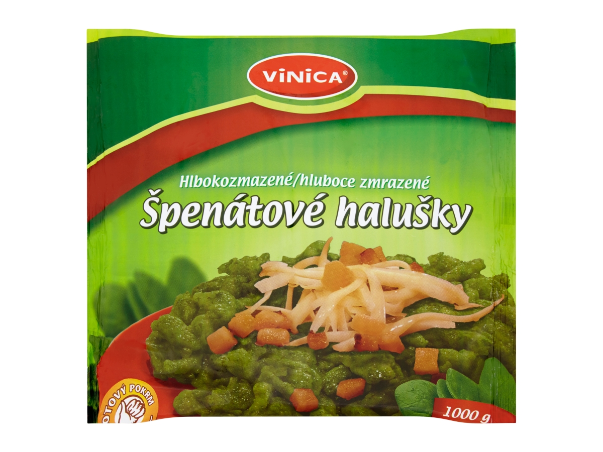 VINICA Halušky špenátové mraz. 1 kg