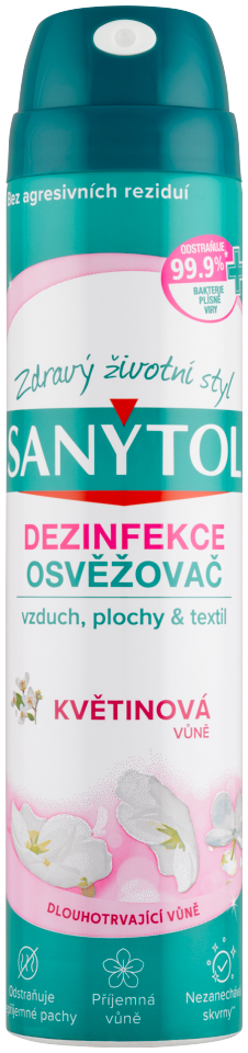 SANYTOL Osviežovač vzduchu s kvetinovou vôňou 300 ml