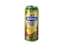 Birell pivo nealkoholické polotmavé citrón 4x500 ml PLECH