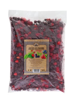 HOLOUBEK A PRAVNUCI Lesná zmes s lesnými jahodami mraz. 1 kg