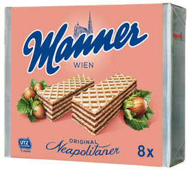 Manner Napolitánky (8 x 75 g) 600 g
