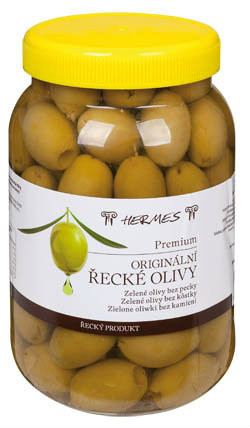 DMHERMES Olivy zelené bez kôstky 550 g