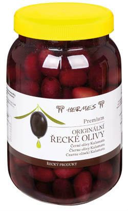 DMHERMES Olivy čierne “Kalamata“ 600 g