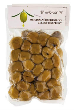 DMHERMES Olivy zelené bez kôstky 2 x 140 g