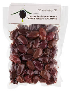 DMHERMES Olivy čierne “Kalamata“ 2 x 150 g