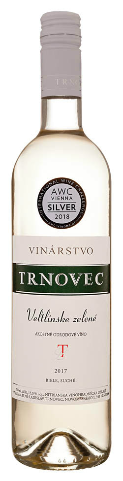 TRNOVEC Veltlínske zelené akostné odrodové víno 750 ml