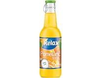 Relax džús viečko pomaranč 100% 24x250 ml SKLO