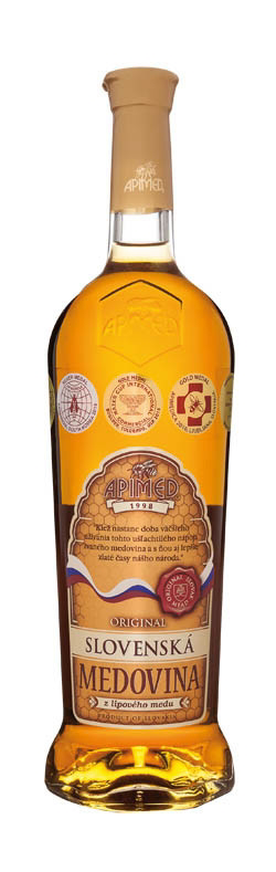 Apimed Slovenská medovina 13,5% 750 ml