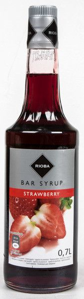RIOBA sirup strawberry / jahoda 700 ml