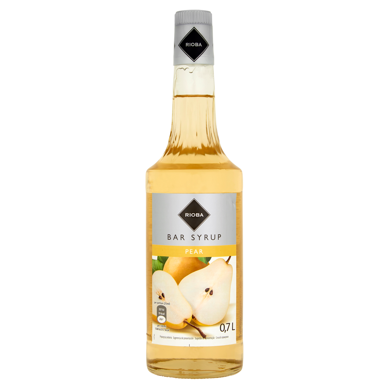 RIOBA sirup pear/ hruška 700 ml