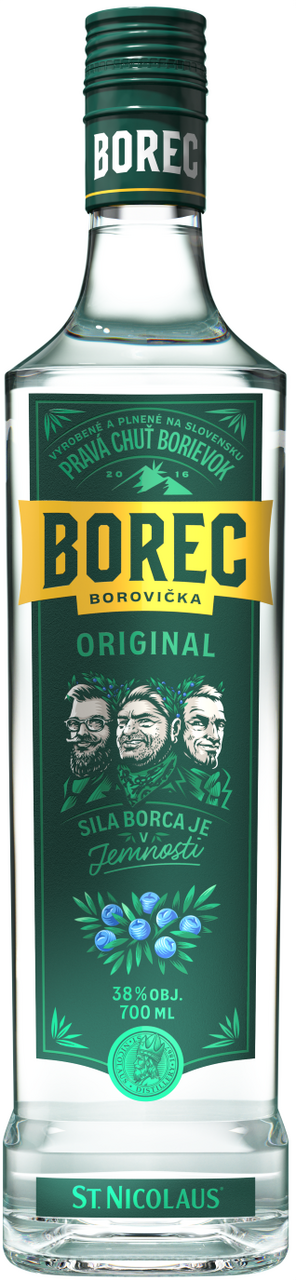ST. NICOLAUSs Borec borovička 38% 700 ml