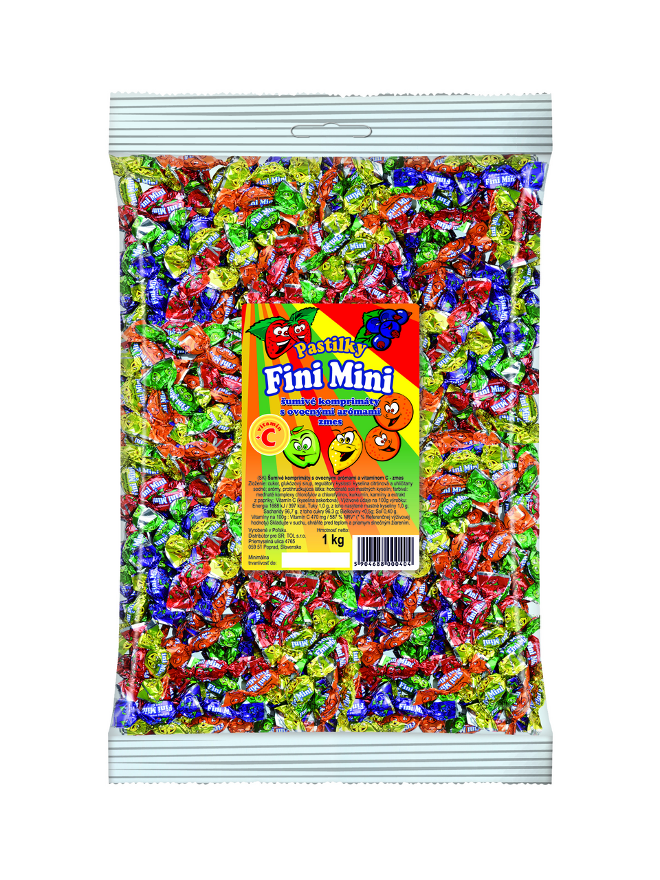 TOL Fini mini cukríky 1 kg