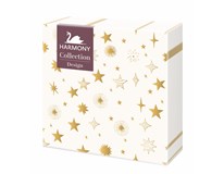 Harmony obrúsky papierové Golden Stars 3-vrstvové 24x24cm 1x1 ks