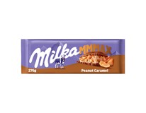 Milka Mmmax tabuľková čokoláda peanut caramel/ arašidy a karamel 1x276 g
