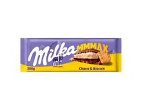 Milka Choco&Biscuit tabuľková čokoláda 1x300 g