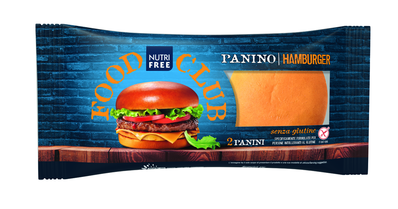 NUTRI FREE Panino Hamburger bezlepkový (2ks) 180 g