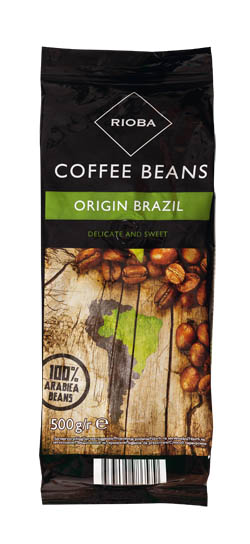 RIOBA Brazil káva zrnková 500 g
